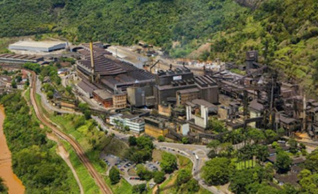 Planta da ArcelorMittal em João Monlevad (MG)