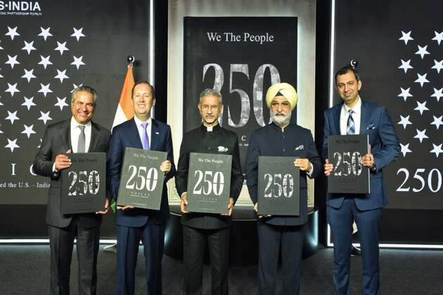 "Was a pleasure to unveil the book": Jaishankar on USISPF publication celebrating India-US ties
