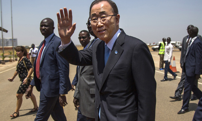 UN chief visits S.Sudan in bid to push peace UN chief visits S.Sudan in bid to push peace