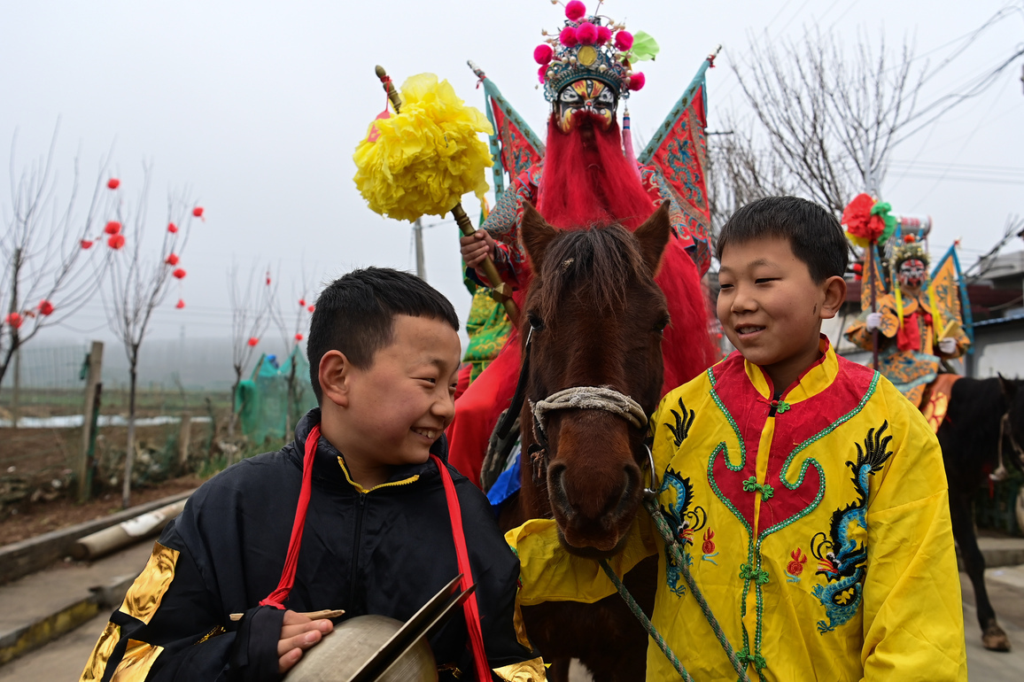 CHINA-SHAANXI-LONGXIAN-SHEHUO-PERFORMANCE (CN)