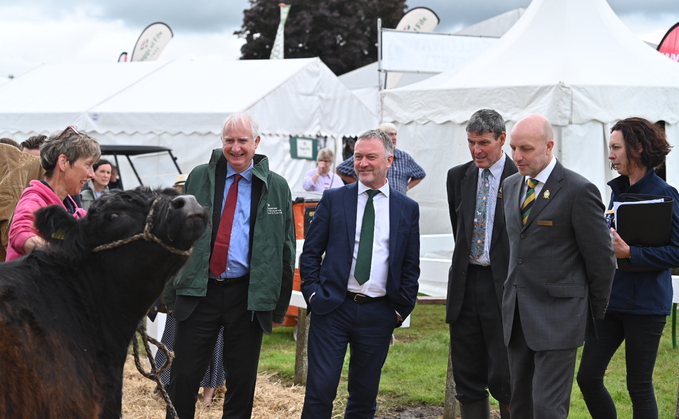 "I will fight the corner of farmers all the way." Defra Secretary Steve Reed and Farming Minister Daniel Zeichner at the Great Yorkshire Show. 