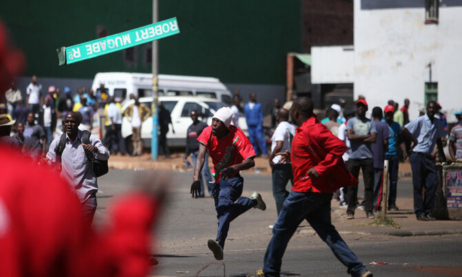 Zimbabwe court denies bail to 58 after anti-Mugabe protests Zimbabwe court denies bail to 58 after anti-Mugabe protests