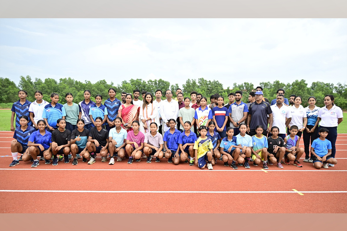 Union MoS Raksha Khadse visits SAI STC Agartala; Stresses need for LTAD, Northeast Sports Empowerment