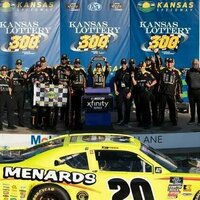 Brandon Jones wins at Kansas to advance in NASCAR Xfinity playoffs
