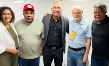 Henrique Carballal com João Pedro Stédile e outros dirigentes do MST