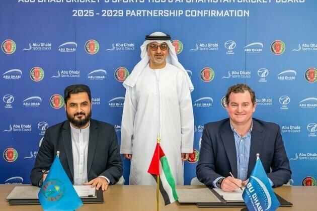Abu Dhabi Cricket & Sports Hub signs five-year destination support agreement with Afghanistan Cricket Board