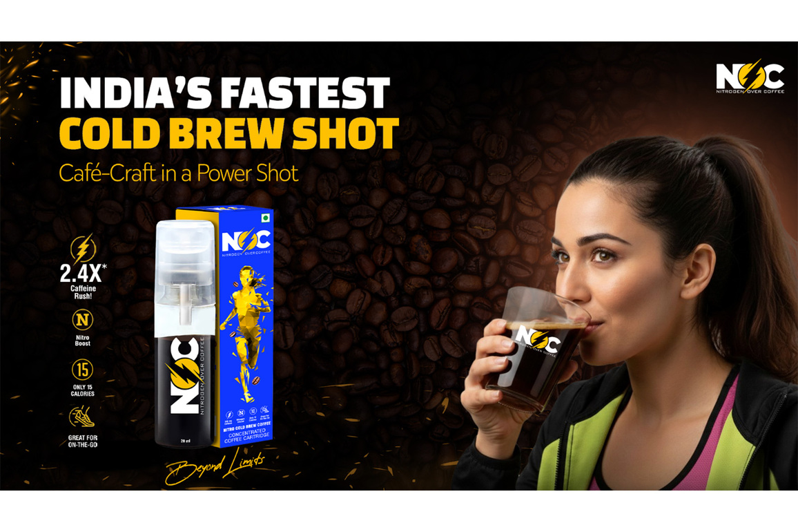 Koffelo Launches NOC, India's Fastest Cold Brew Shot That Delivers Cafe-Style Coffee in 5 Seconds