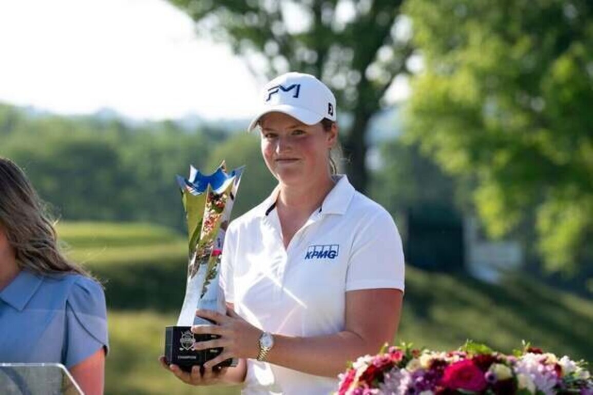 Lottie Woad wins 2nd LPGA title in 10 months as a pro at Queen City
