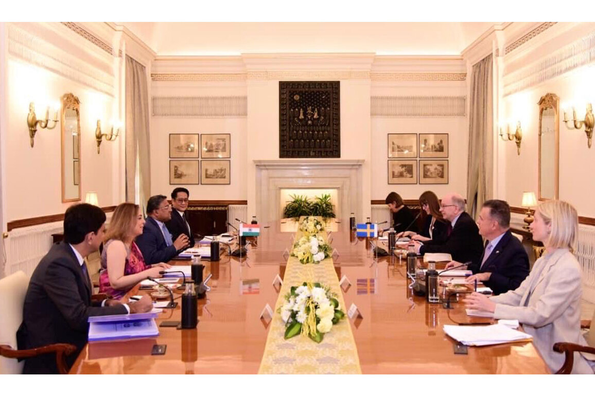 India-Sweden holds 8th round of Foreign Office Consultations in New Delhi
