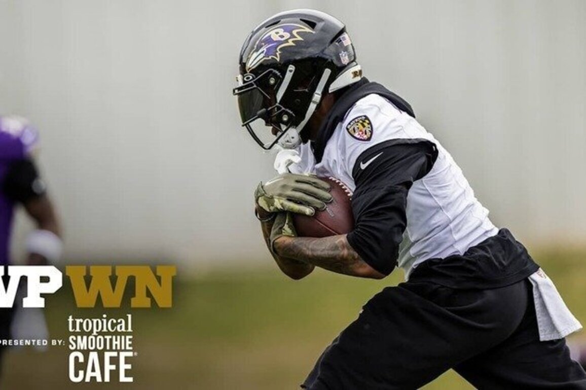 Rashod Bateman Sidelined; Tee Higgins Won't Play for Bengals