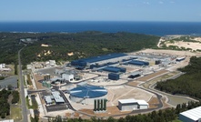 The Cape Preston desalination plant in Western Australia