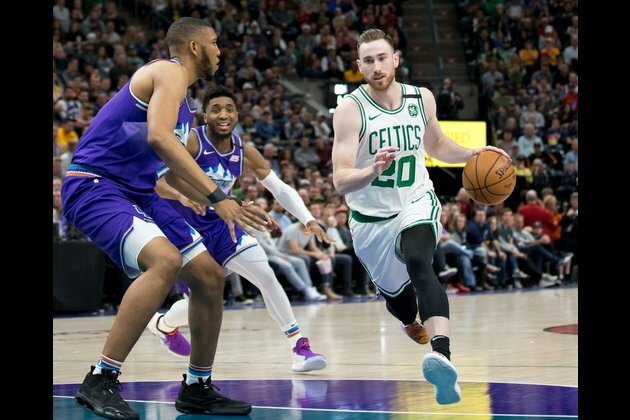 Celtics' Hayward will leave NBA bubble for baby's birth