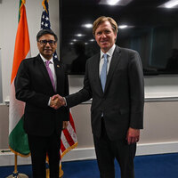 US Under Secretary of War in India, to engage with key senior officials