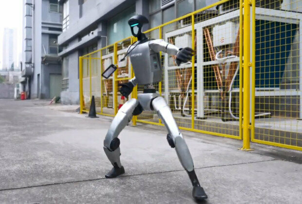 humanoid robot perform kung fu