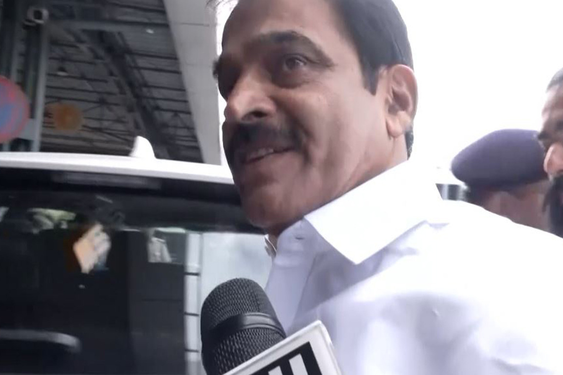 "Everything is alright": KC Venugopal welcomes dignitaries for VD Satheesan's swearing-in as Keralam CM