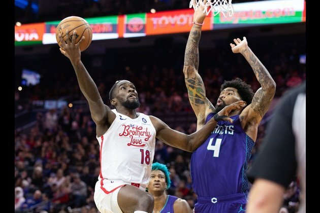 76ers look to stay hot on road vs. hobbled Hornets