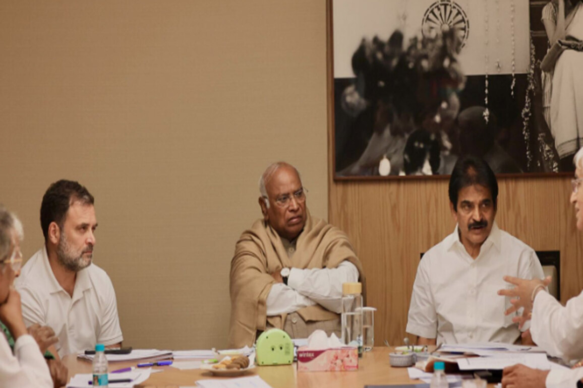 Rahul Gandhi attends party's CEC for Puducherry led by Mallikarjun Kharge; discusses roadmap for Assembly elections