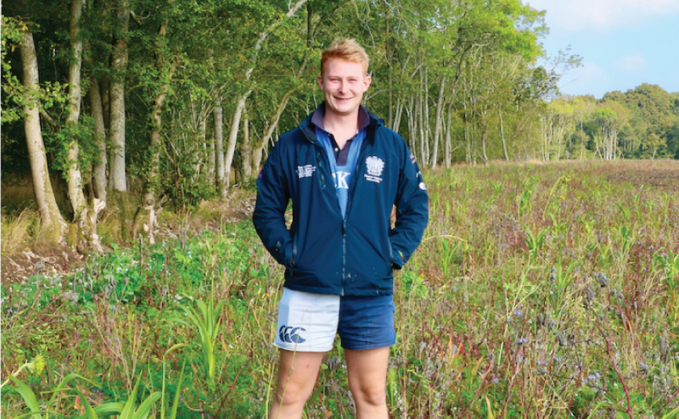 Ben Adams was a recipient of the School of Sustainable Food and Farming competition which offered farmers a share of money to support a sustainable idea they wanted to develop on their farm.