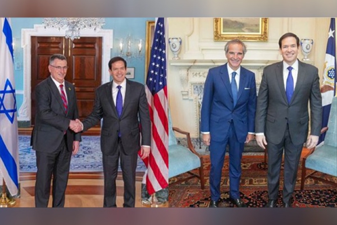 US Secretary of State Marco Rubio meets IAEA chief Grossi ahead of Vienna board meeting