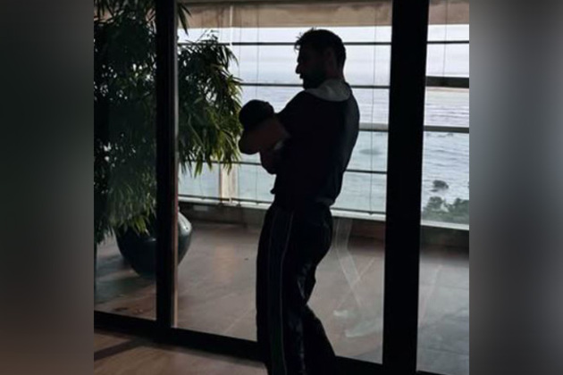 Ahan Shetty gives a glimpse of his mamu duties, shares pics with KL Rahul-Athiya Shetty's daughter