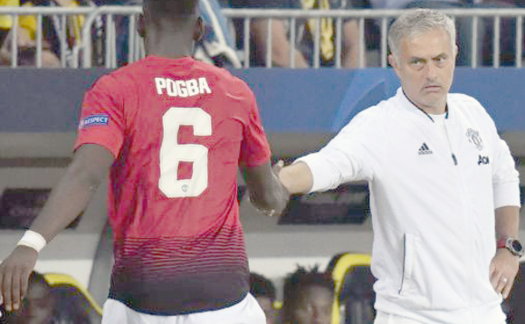 Pogba ne Mourinho Pogba ne Mourinho