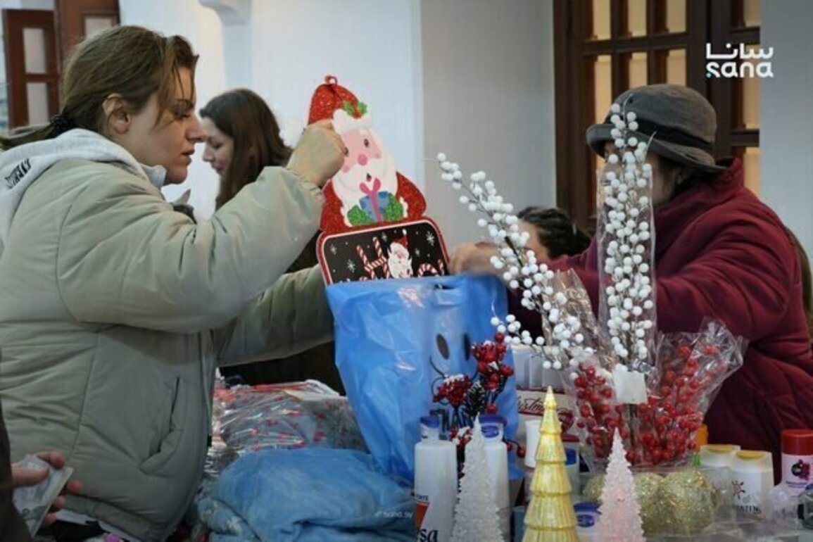 Damascus Church of the Queen of the Universe hosts Christmas Street