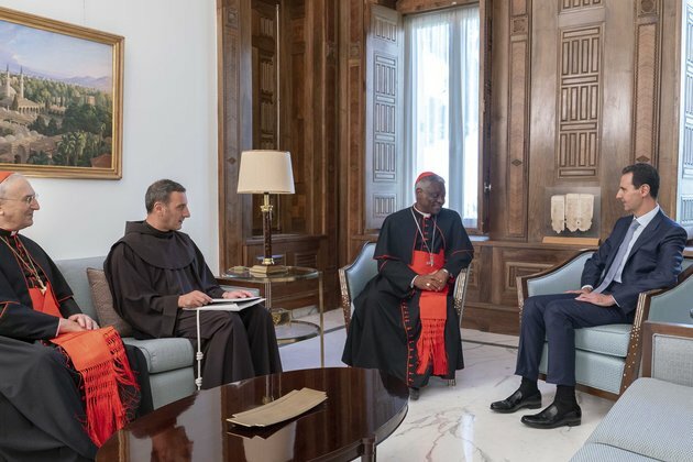 Pope Urges Concrete Measures to Protect Syrian Civilians