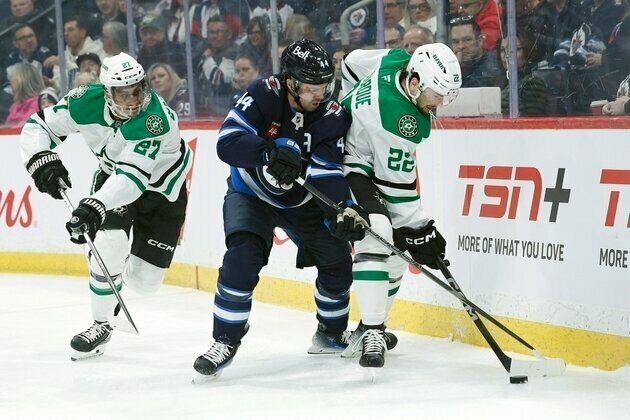 Kyle Connor, Mark Scheifele boost Jets past Stars