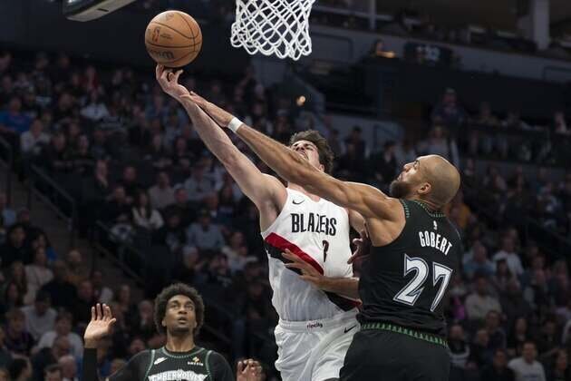 Jerami Grant hits clutch 3s to lift Blazers past Timberwolves