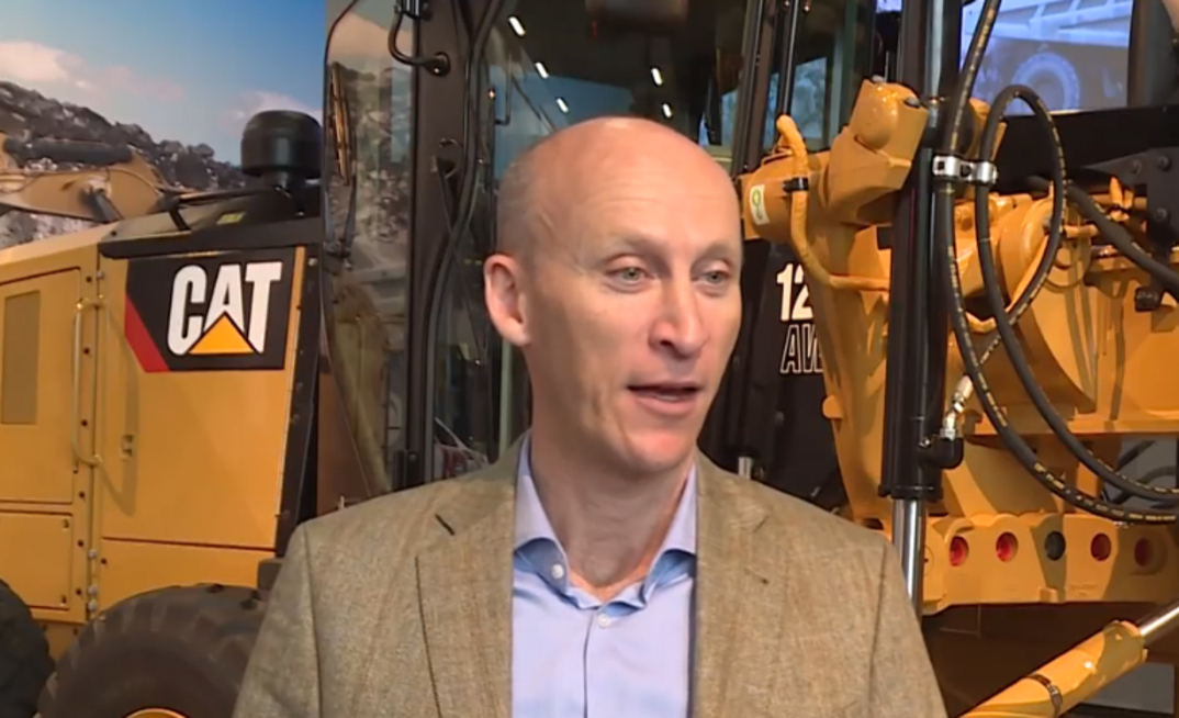 Bob De Lange, presidente da Caterpillar