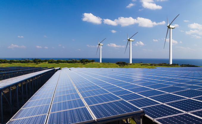 A wind and solar plant in Japan | Credit: iStock