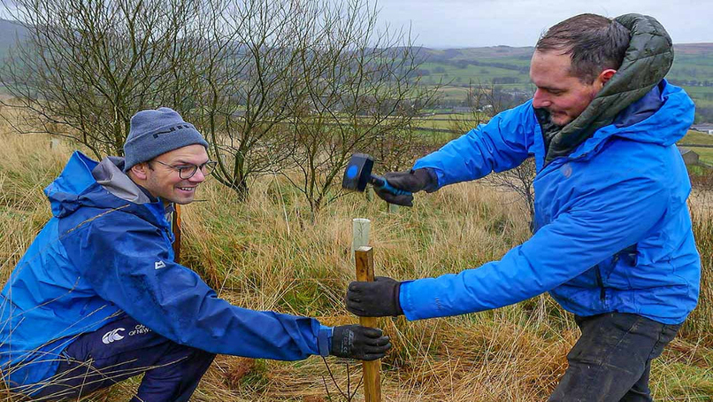JT Atkinson & Sons helps plant 500 trees