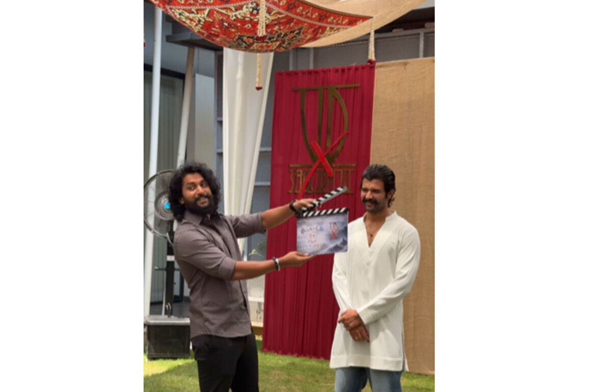 Filming of Vijay Deverakonda's film with Shouryuv begins, Nani attends muhurat ceremony