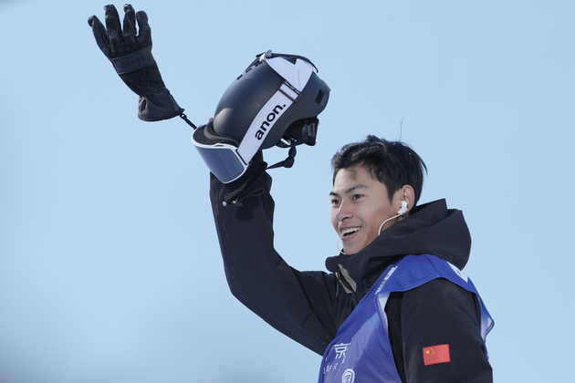(SP)CHINA-ZHANGJIAKOU-SNOWBOARD-BIG AIR-WORLD CUP