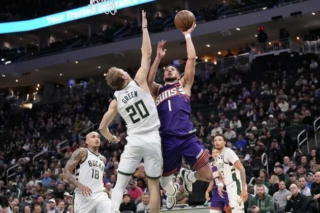 Suns sink Bucks behind season-high 24 3-pointers