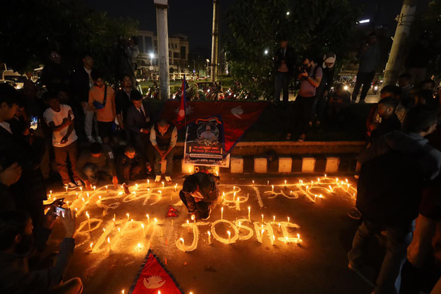 Nepal holds candlelight vigil for Bipin Joshi, student killed in Hamas custody