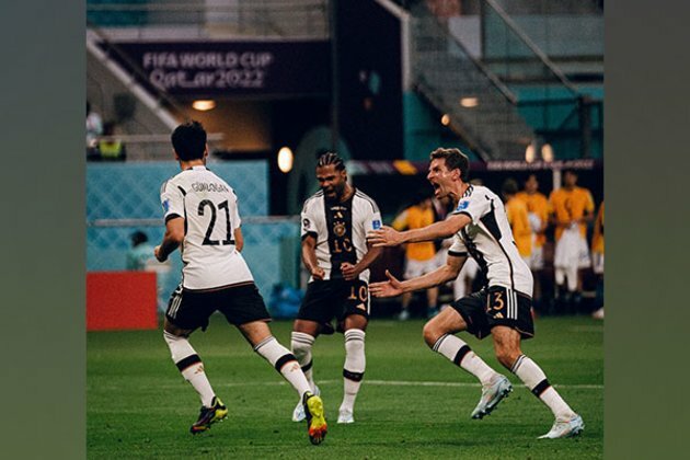 FIFA WC: Germany lead Japan 1-0 at half time