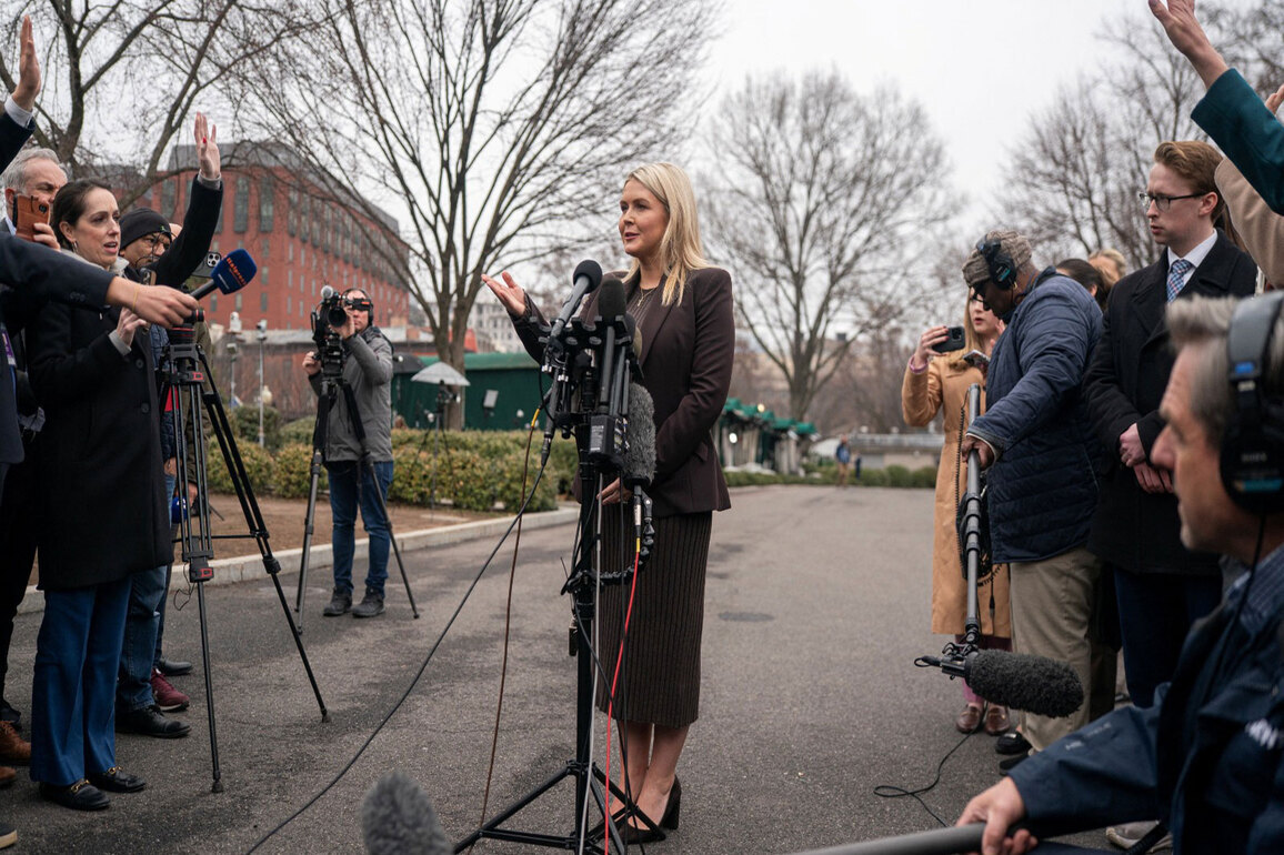 'Achievable objectives of Operation Epic Fury to last about four to six weeks': WH Press Sec Leavitt