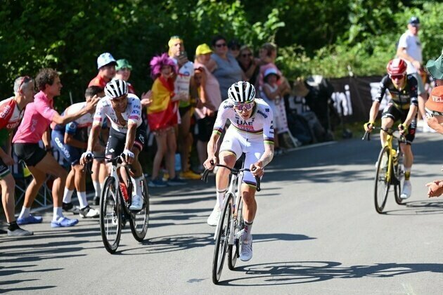 Tadej Pogaar conquers Hautacam to reclaim Tour de France Yellow Jersey
