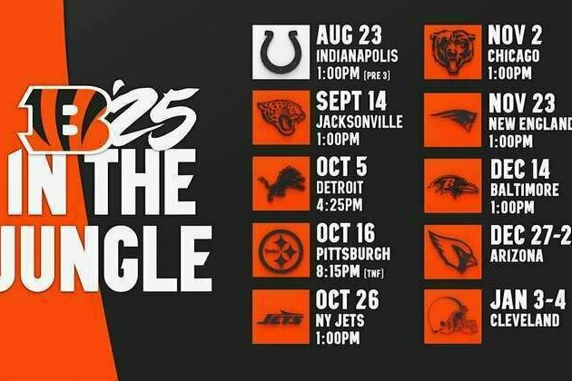 Top Trends to Know About the Bengals 2025 Schedule