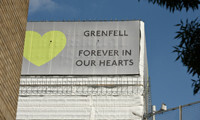 Volunteers help rebuild community spaces for Grenfell residents 