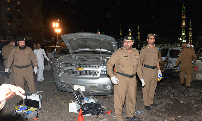 Outrage spreads after bombing at Saudi holy site Outrage spreads after bombing at Saudi holy site