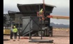  Assembling the primary crusher at Fiore’s Pan gold mine in Nevada 