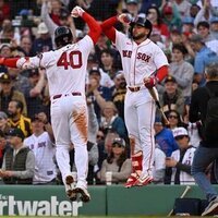 Homers help Red Sox win Fenway opener vs. Padres