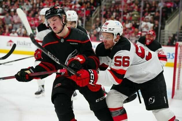 Devils, Hurricanes kick off season with playoffs rematch