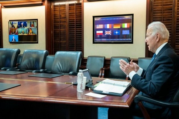 Ukraine crisis: Achieved total unity, says Biden after meeting with European leaders