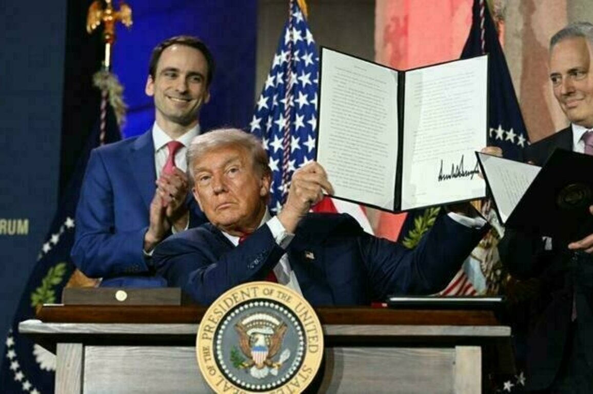 Trump unveils AI strategy to curb regulation, crack down on bias