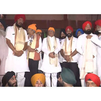 Chhattisgarh CM Vishnu Deo Sai flags off annual Sikh pilgrimage from Raipur to Hazur Sahib
