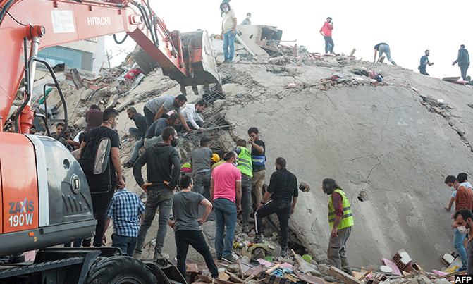 14 dead, buildings collapse as major quake hits Turkey, Greece 14 dead, buildings collapse as major quake hits Turkey, Greece