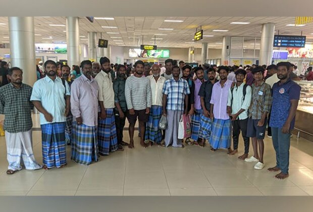 19 fishermen from Tamil Nadu released from Sri Lankan prison arrives in Chennai